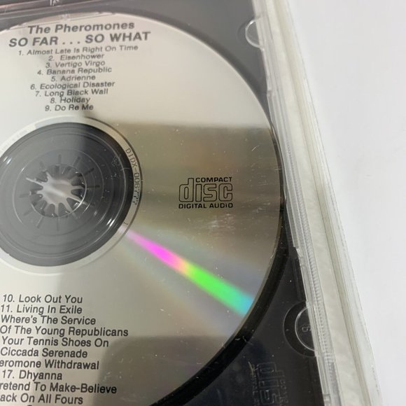 NEW The Pheromones "So Far So What" Audio CD 20 Monster Hits Pop Cabaret Song - Picture 8 of 12